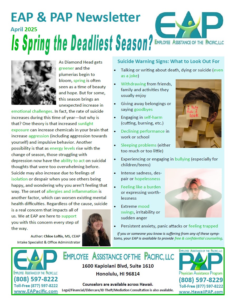 April 2025 Newsletter