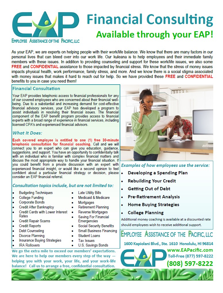 Financial Services full sheet