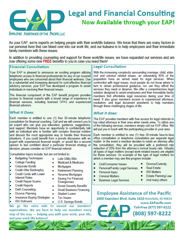 Legal/Financial Full Sheet