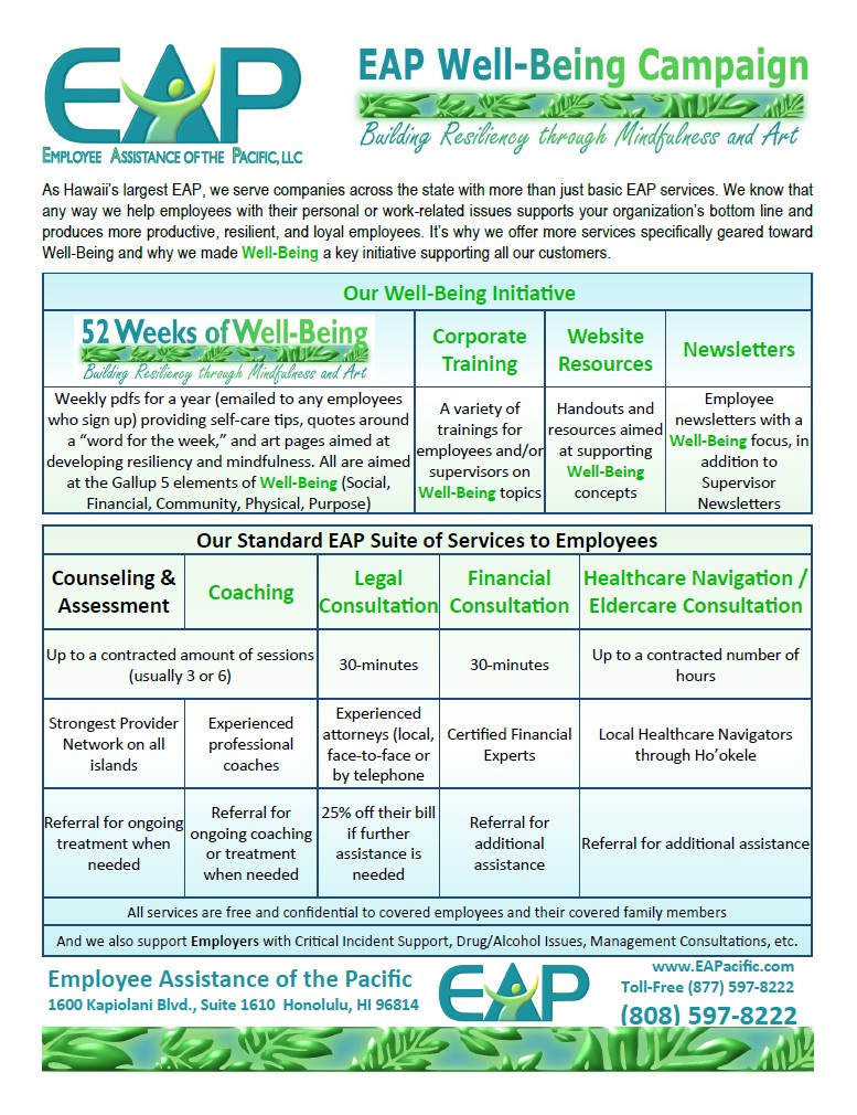Our Well-Being Initiative