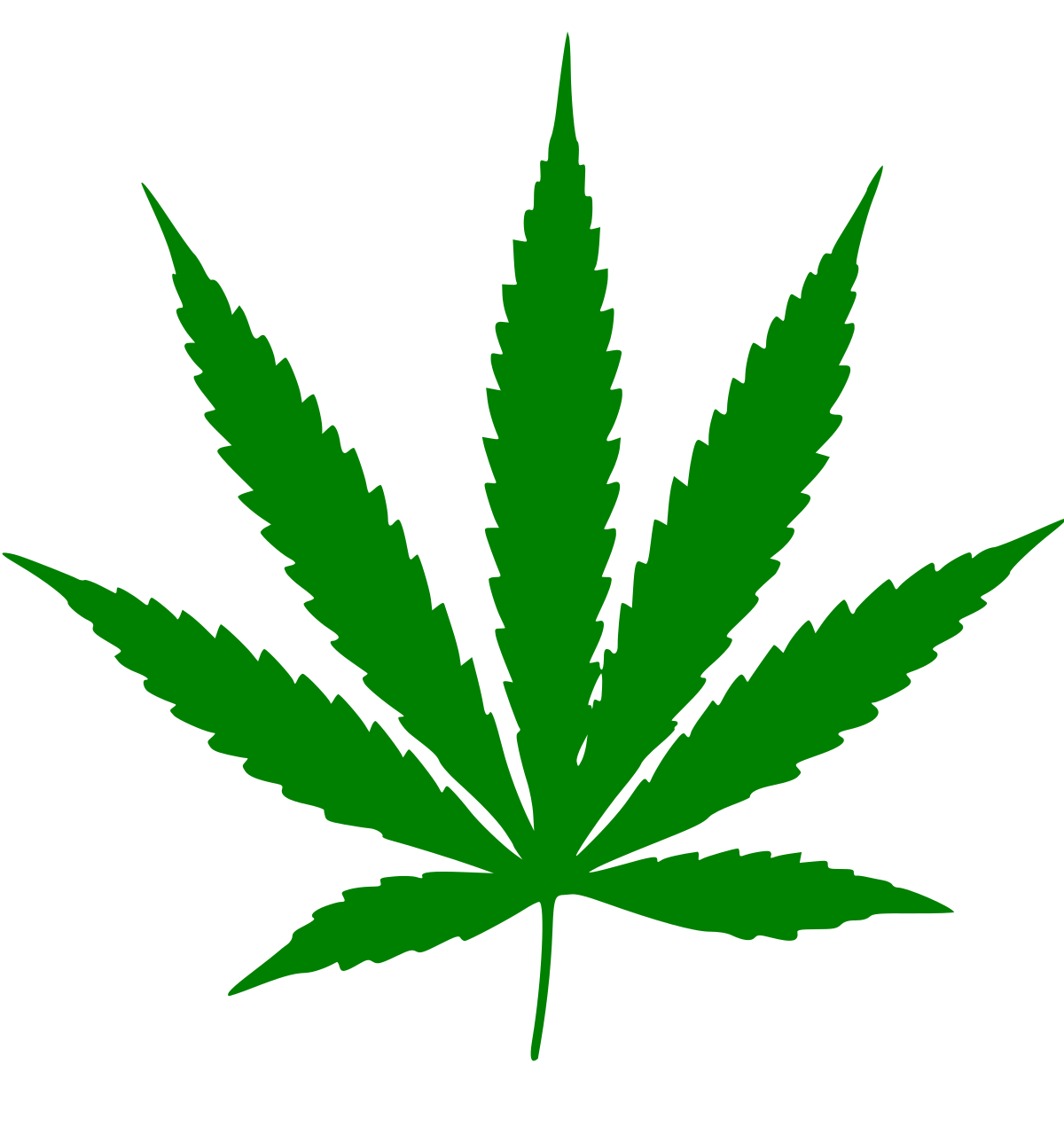 cannabis leaf